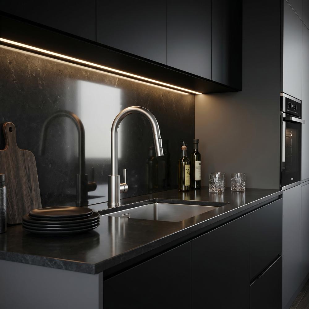 Robinet de cuisine REA Ontario Brush Nickel