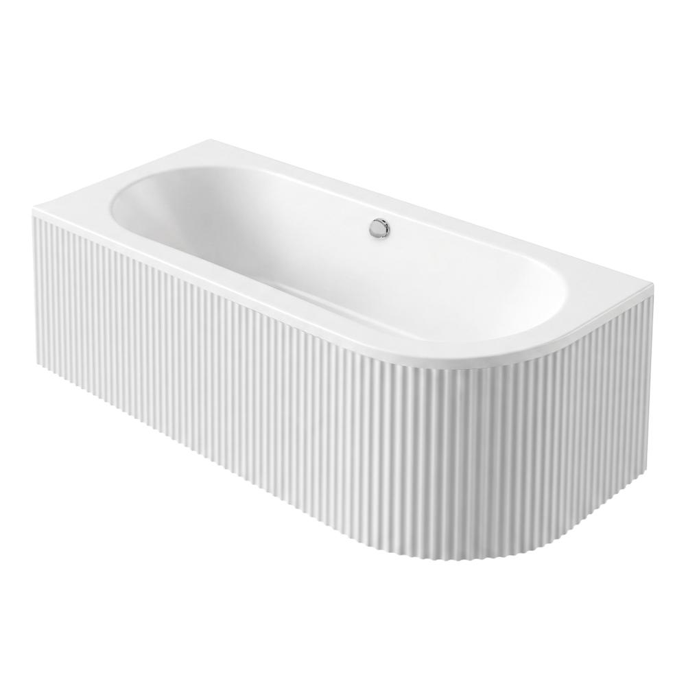 Wanna Akrylowa Narożna Rea Orion Stripe Lewa 160cm