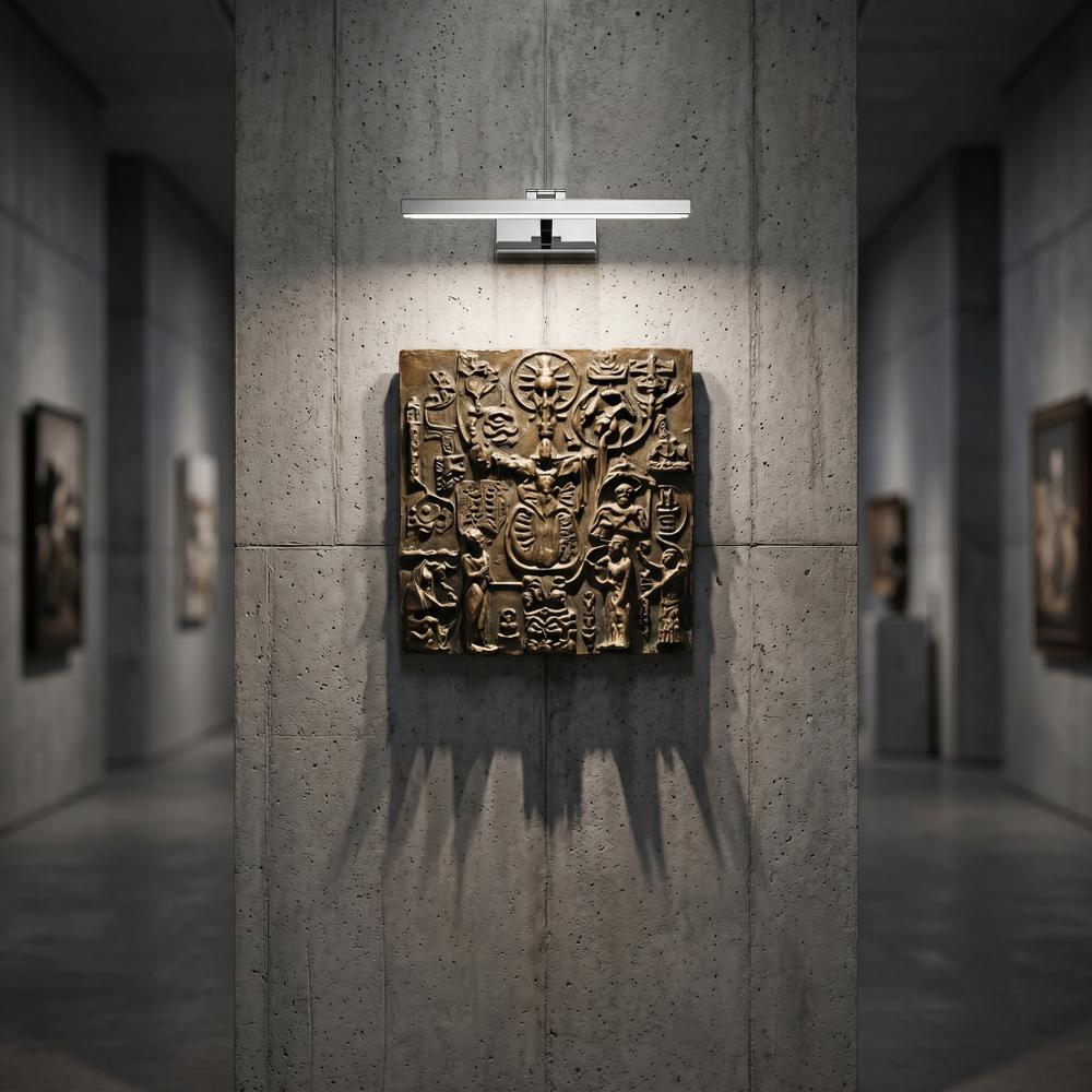 Kúpeľňové nástenné LED svietidlo APP1857-1W 40cm Chrome