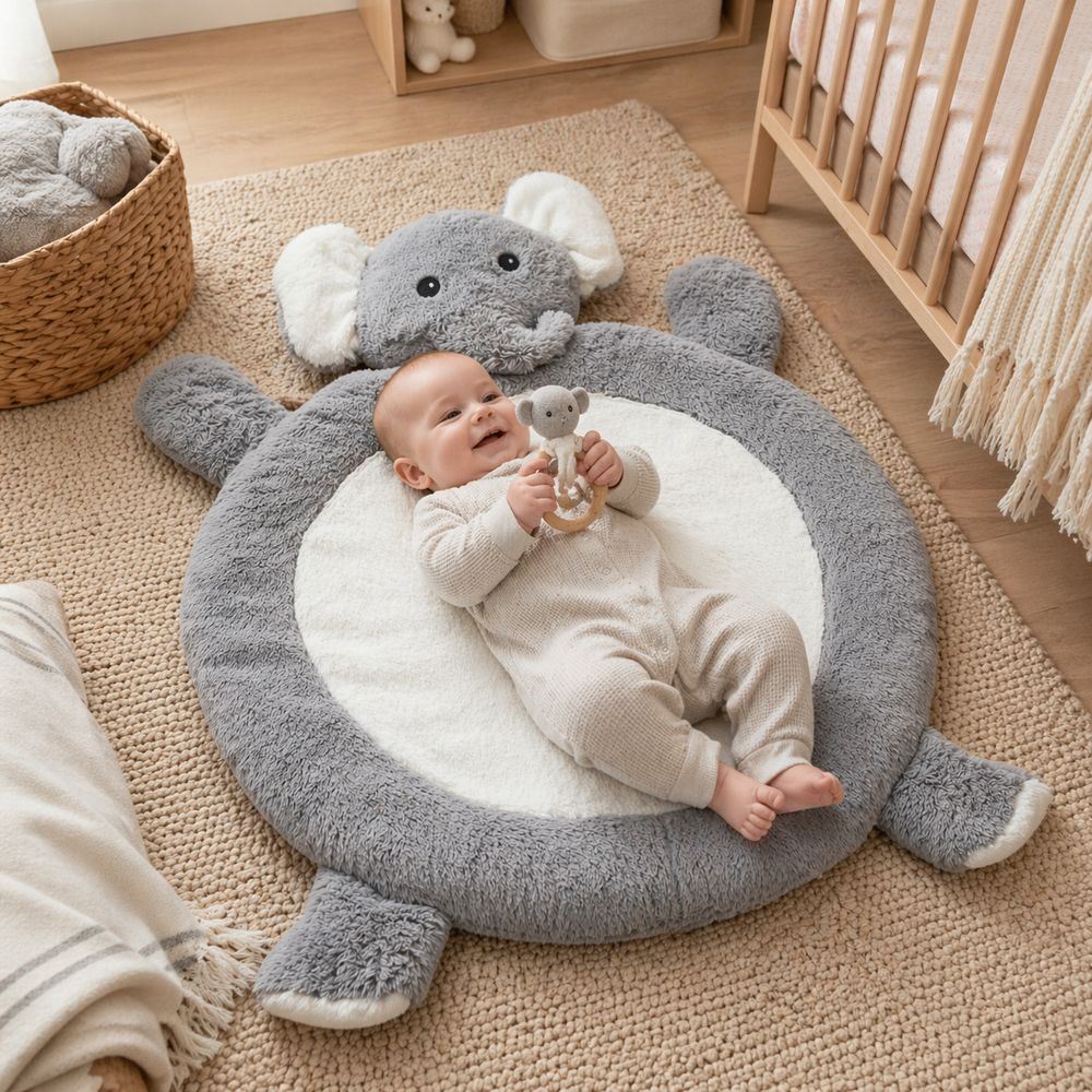 Mata pluszowa Baby Słonik