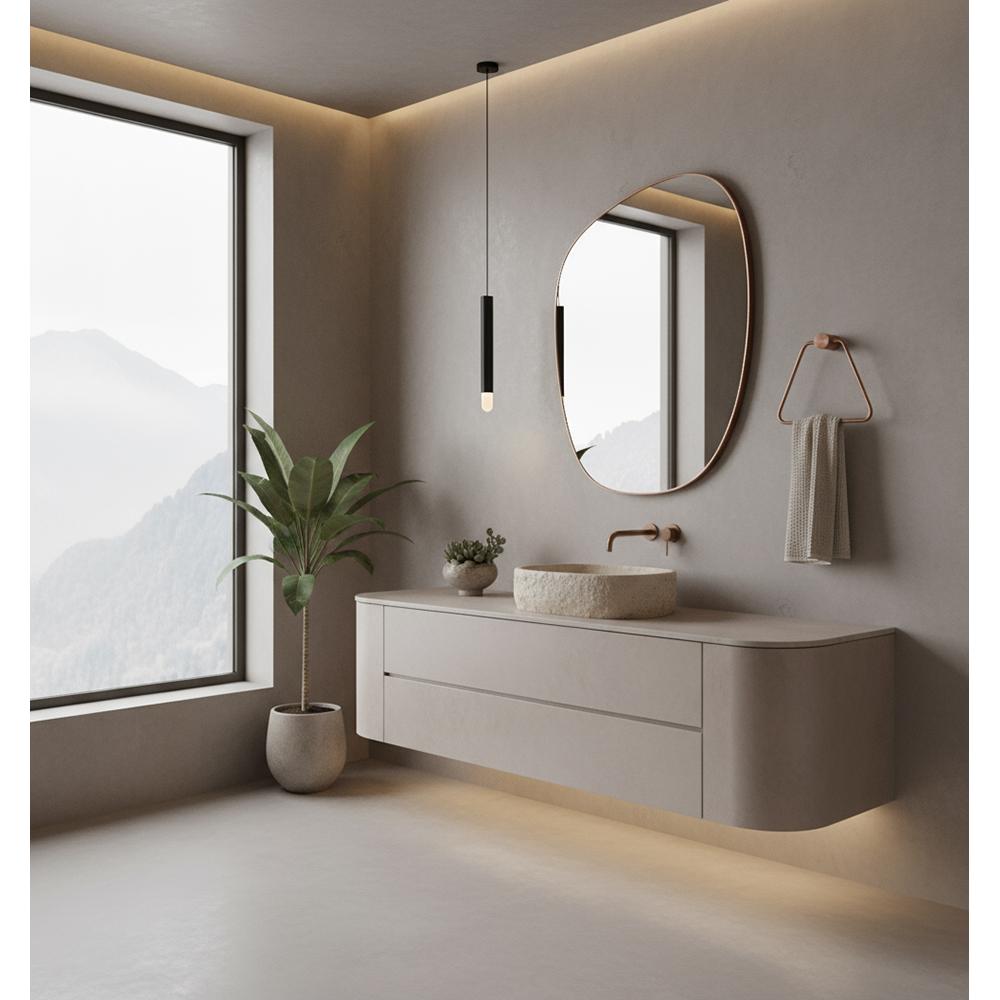 Vannas istabas pakaramais Tomi 5810 Brush Copper