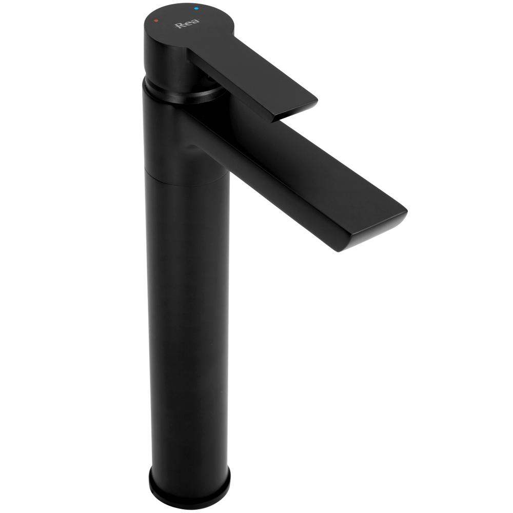 Bateria Umywalkowa REA ARGUS Czarna Wysoka