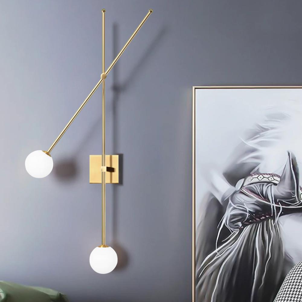 Wandlampe APP1594-2W gold