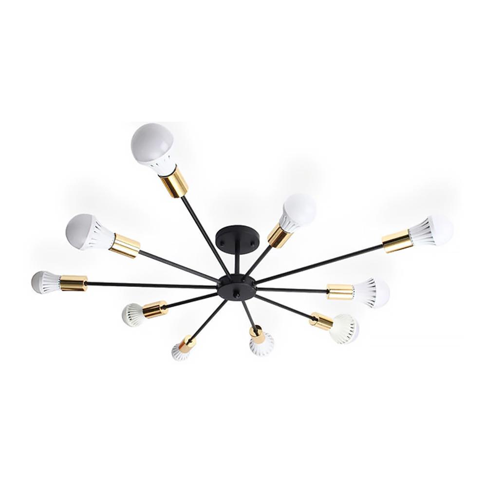 Lampe Spider 10 Black Gold APP503-10C