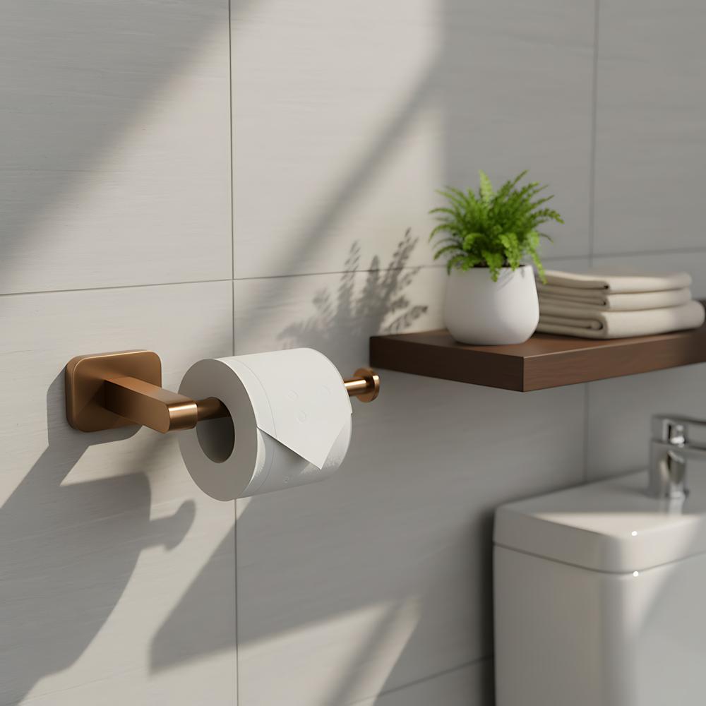 Toilet paper holder 5909 Nico Brush Copper