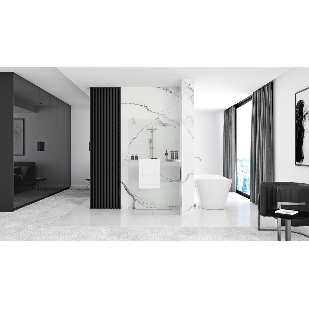 Душова стінка Rea Aero N 70 з полицею Evo