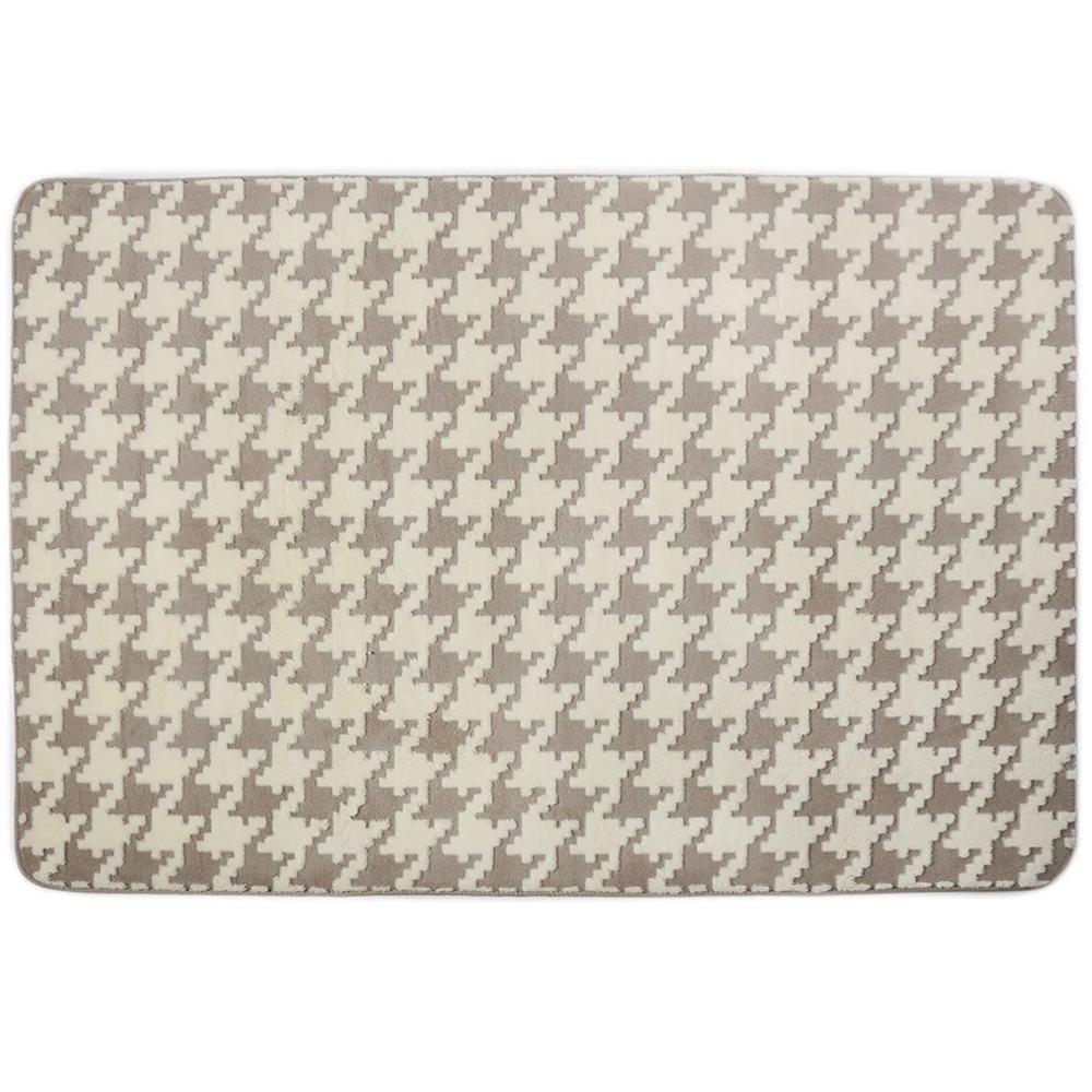 Dywan pluszowy Clover Pepitka Beige