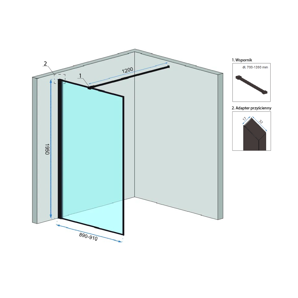 Zid Rea Bler 90 Tuš