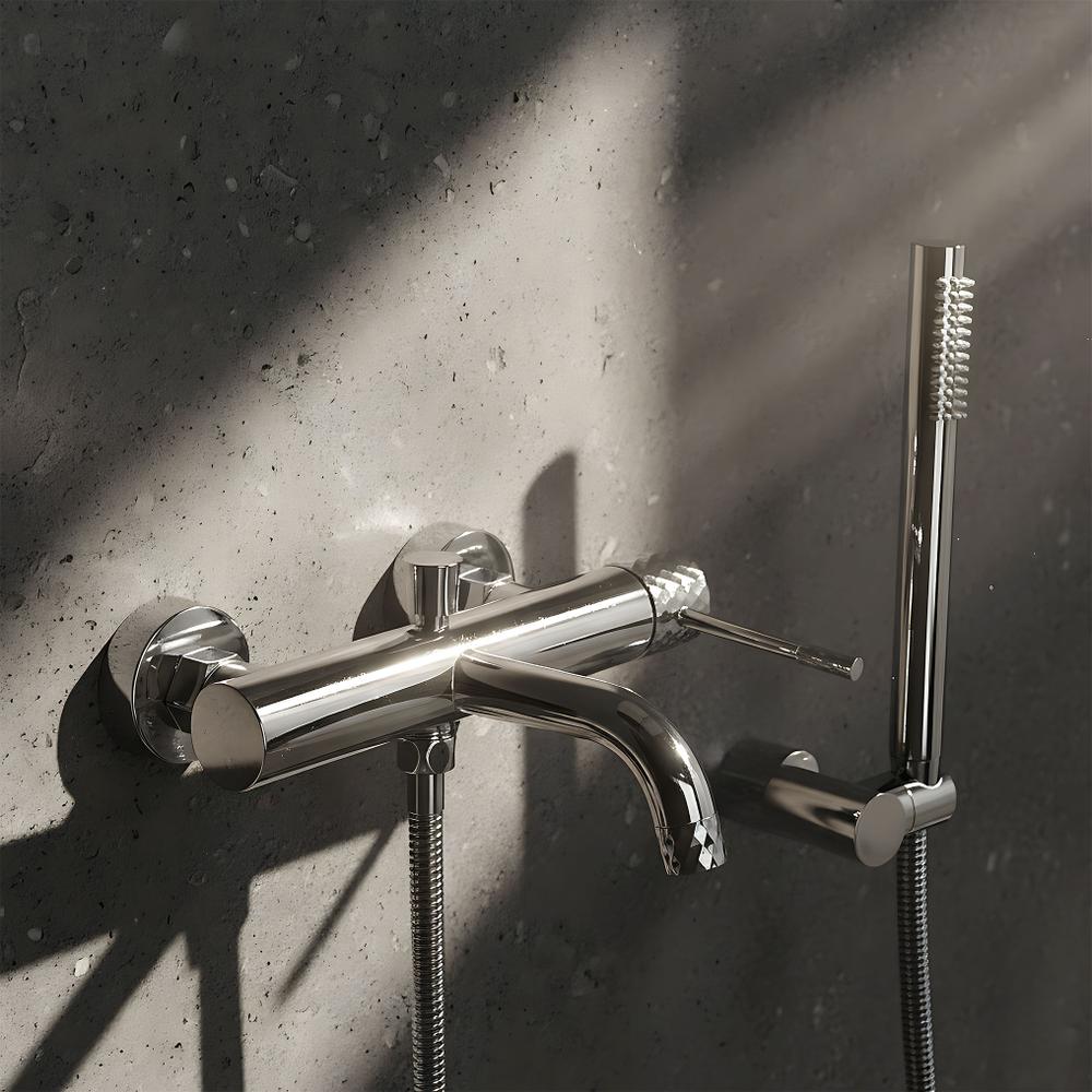 Bathroom faucet Rea Lungo Diamond Chrome