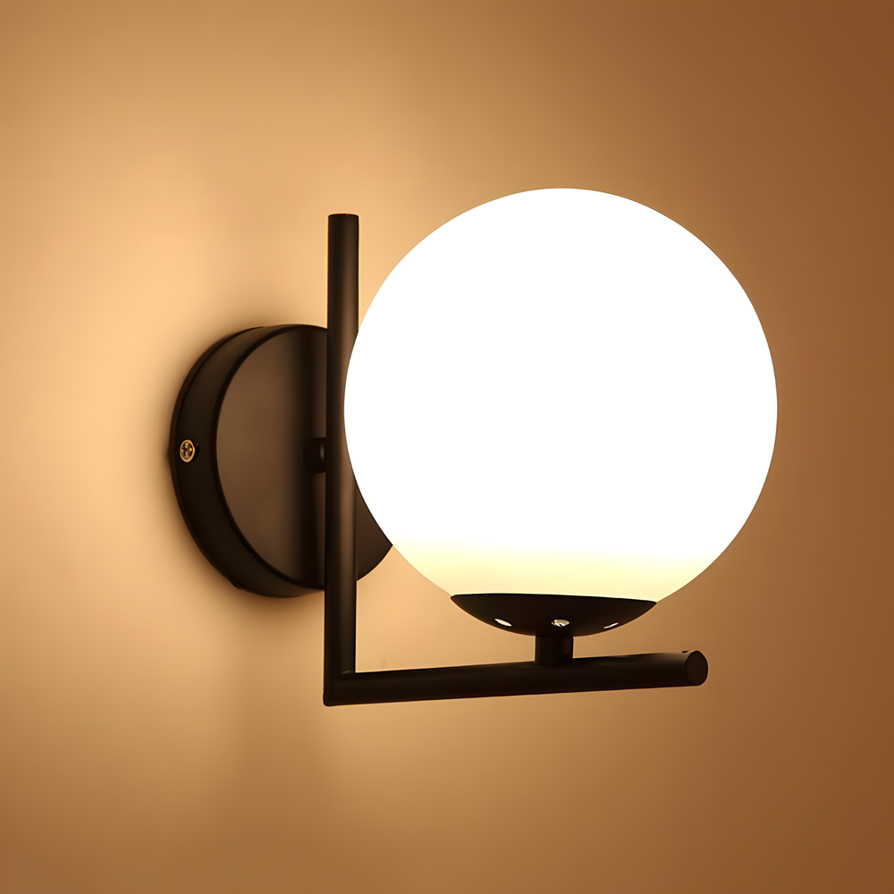 Wandlampe G101-1W Black White