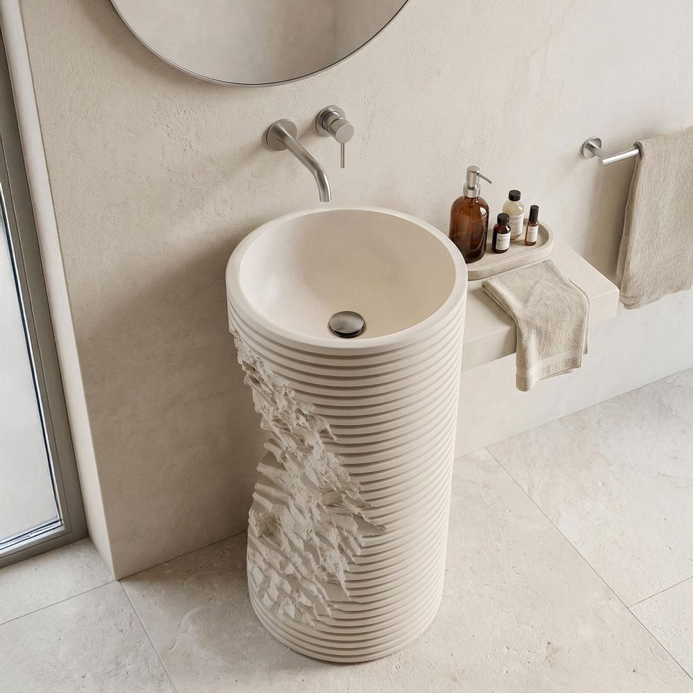 Vapaasti seisova pesuallas REA Travena Round