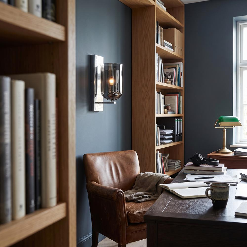 LAMPA ŚCIENNA KINKIET APP1206-1W Chrom