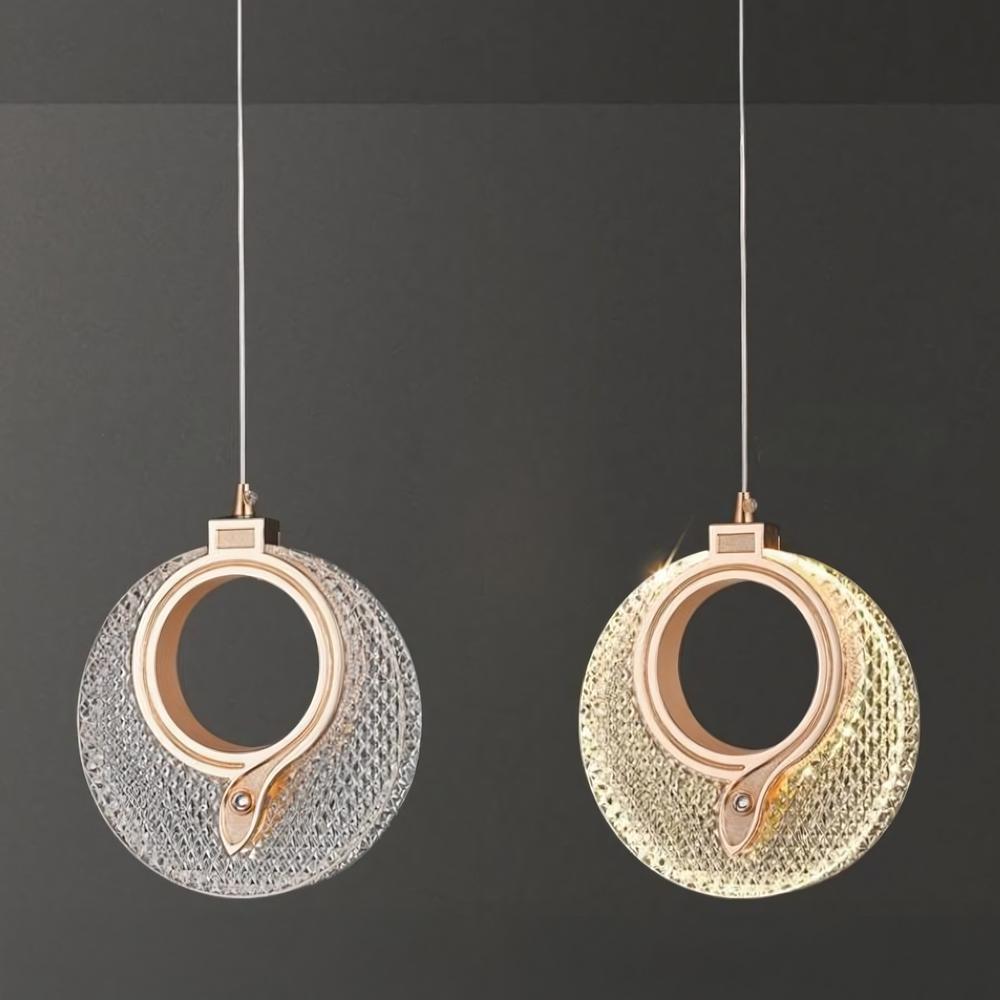 Kristall-Hängelampe  LHJ110-1CP LIGHT ROSE GOLD