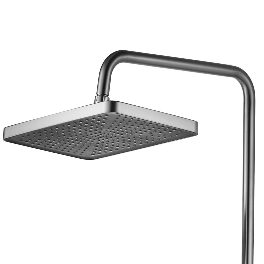 Set doccia REA HELIX  Nickel Brush INOX