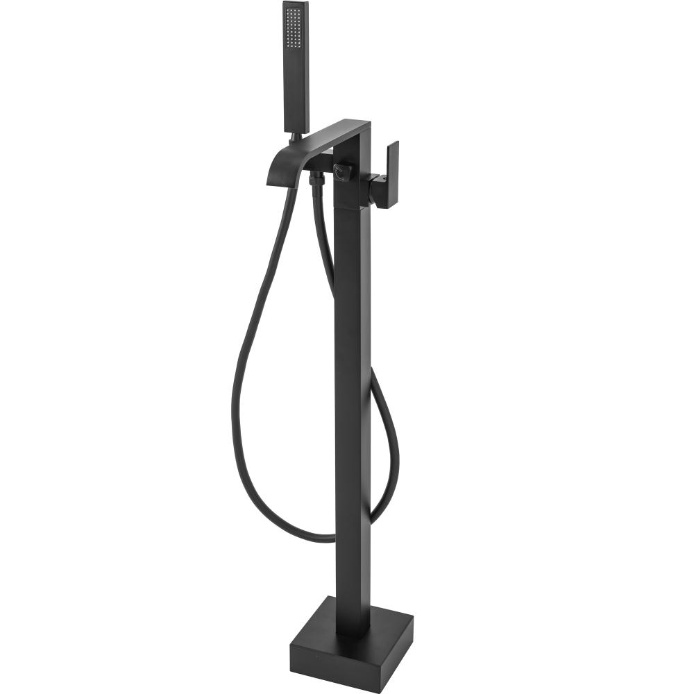 Volně stojící vanová baterie REA CARAT - černá