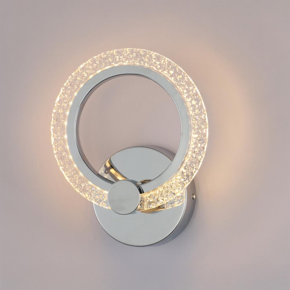 KINKIET ŚCIENNY LED LHJ067-W CHROM