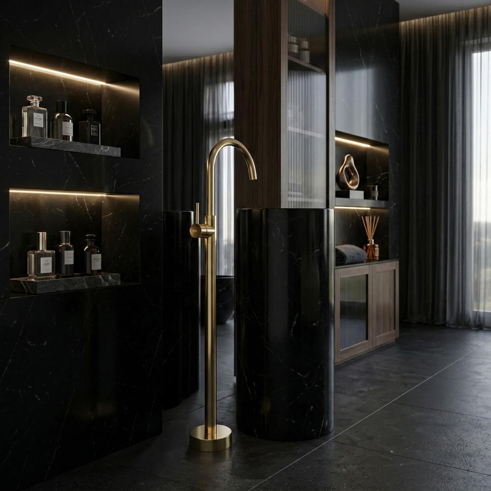 Voľne stojaca batéria REA LUNGO Gold