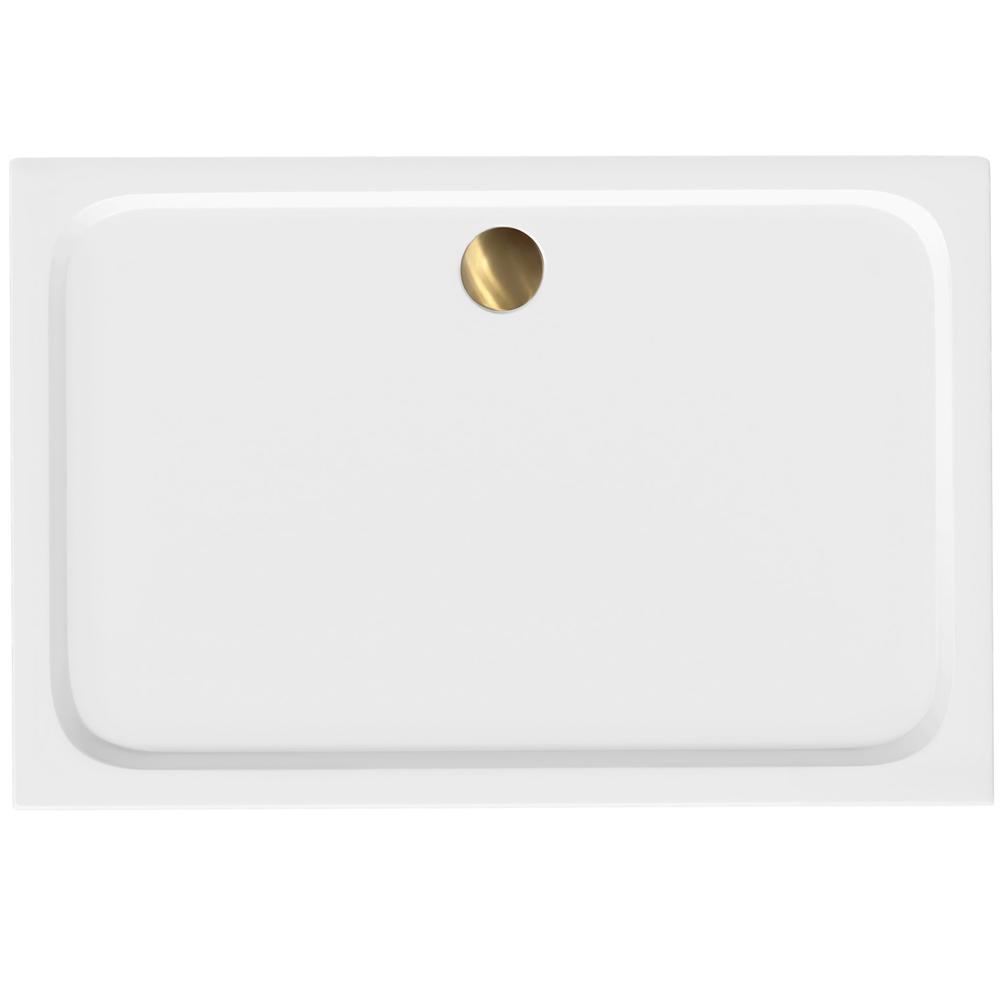 Brodzik prysznicowy akrylowy Rea Belmond biały 80x100