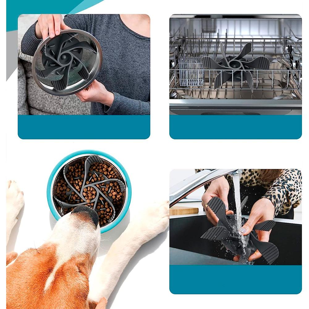 Spowalniająca jedzenie wkładka do miski dla psa PJ-031