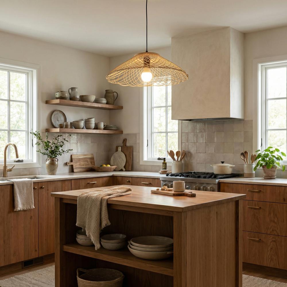 Lampa sufitowa wisząca boho APP1946-1CP