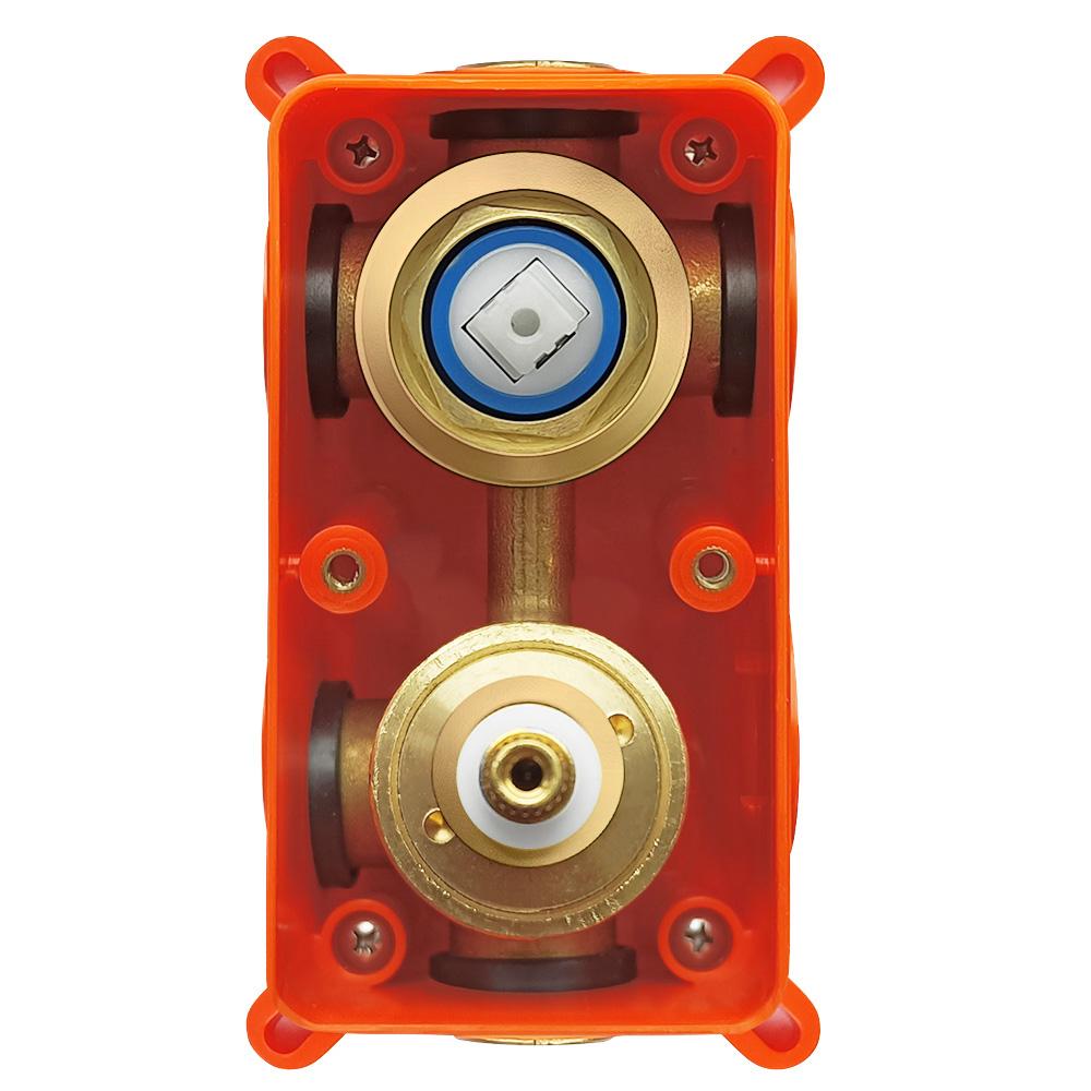 Rea Lungo zemūdens vannas un dušas komplekts, matēts zelts + BOX