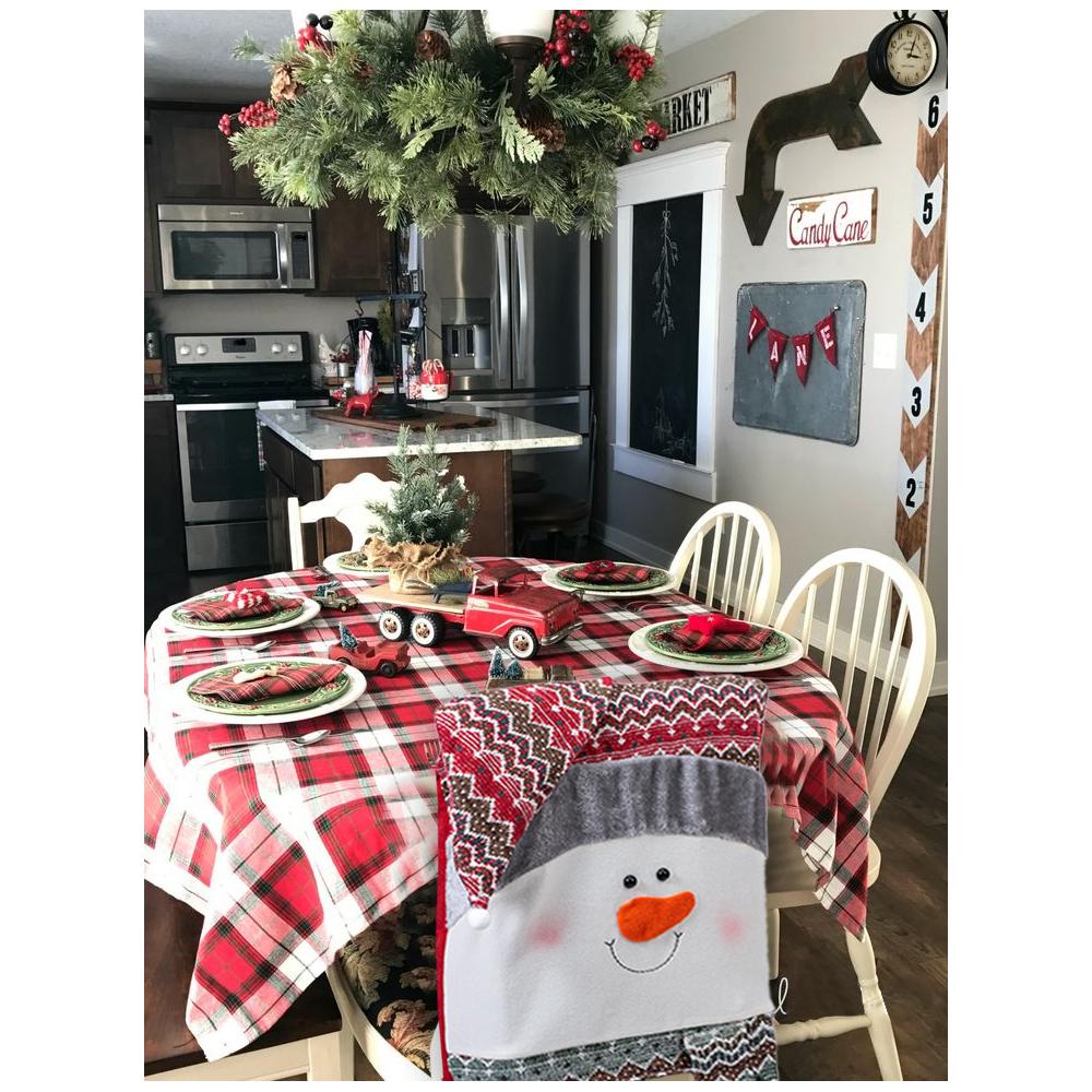 Pokrowiec na krzesło świąteczny YX22021