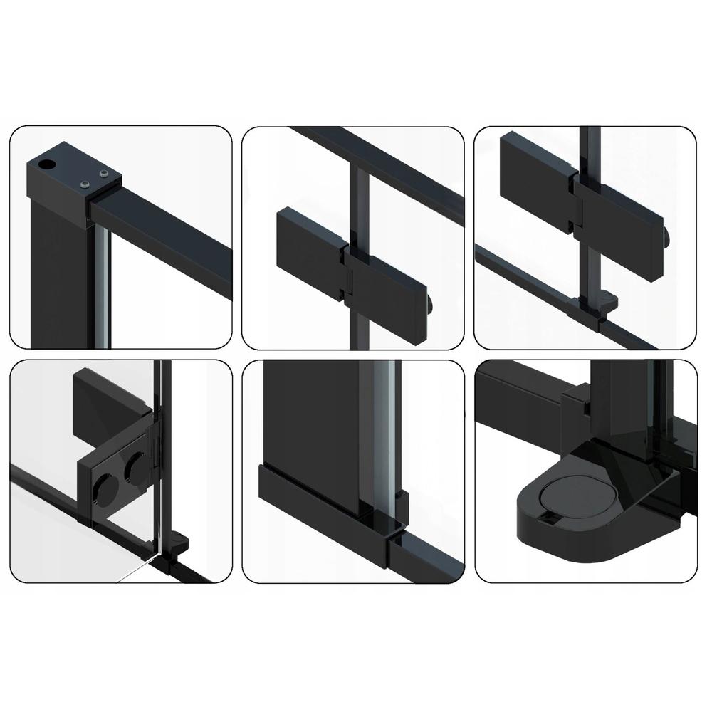 Douchedeur Rea FARGO BLACK MAT 110