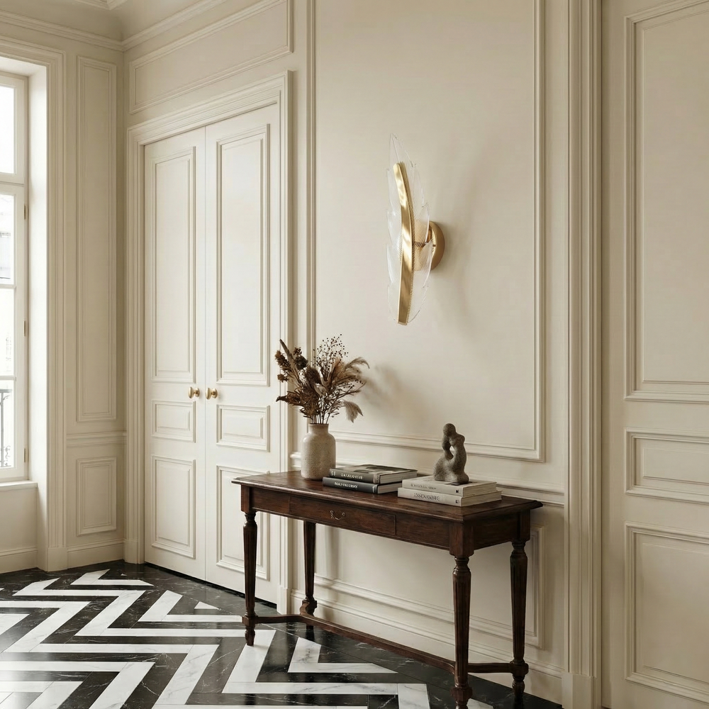 KINKIET ŚCIENNY LED G182-W ZŁOTY