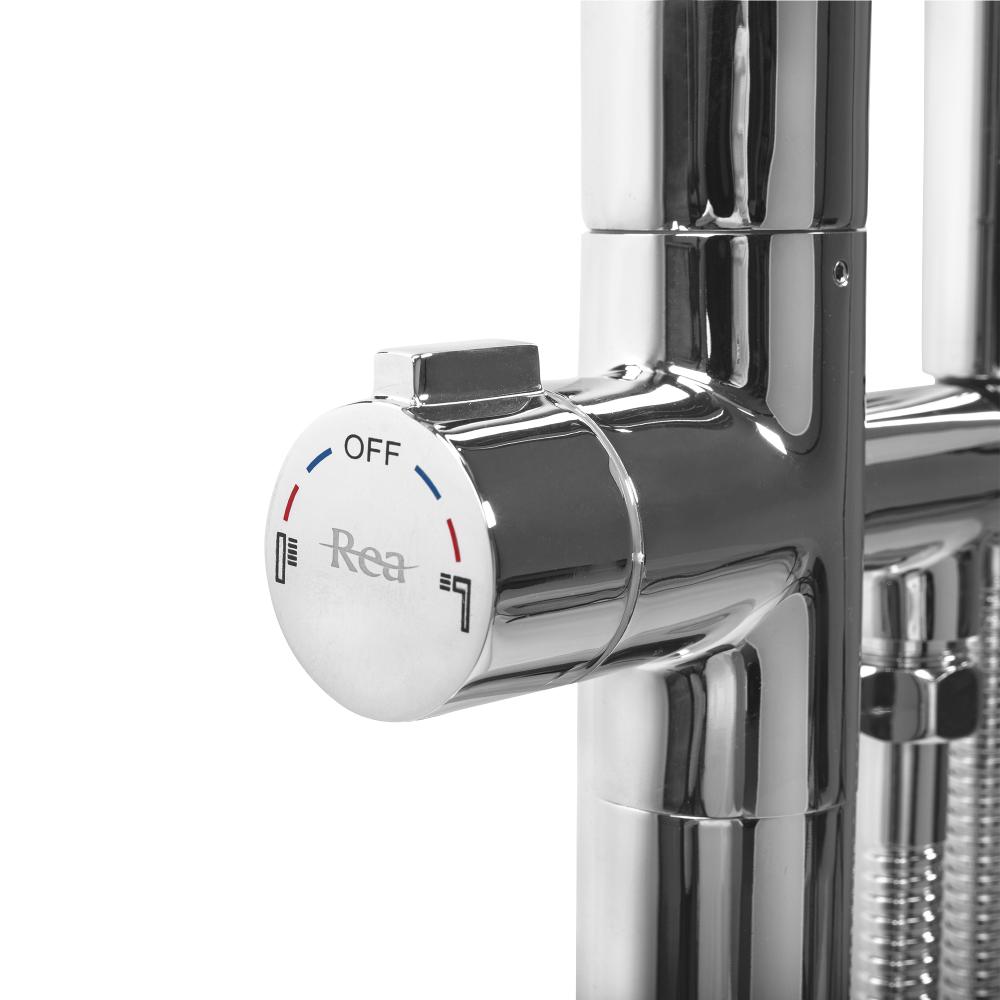 Frei stehende Armatur Rea CLARK CHROME