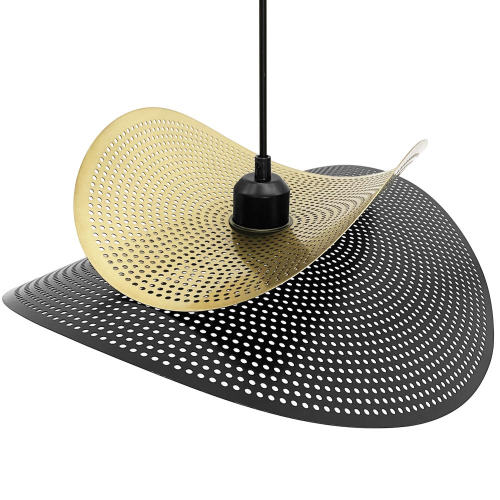 Deckenlampe APP1471-1CP black/gold
