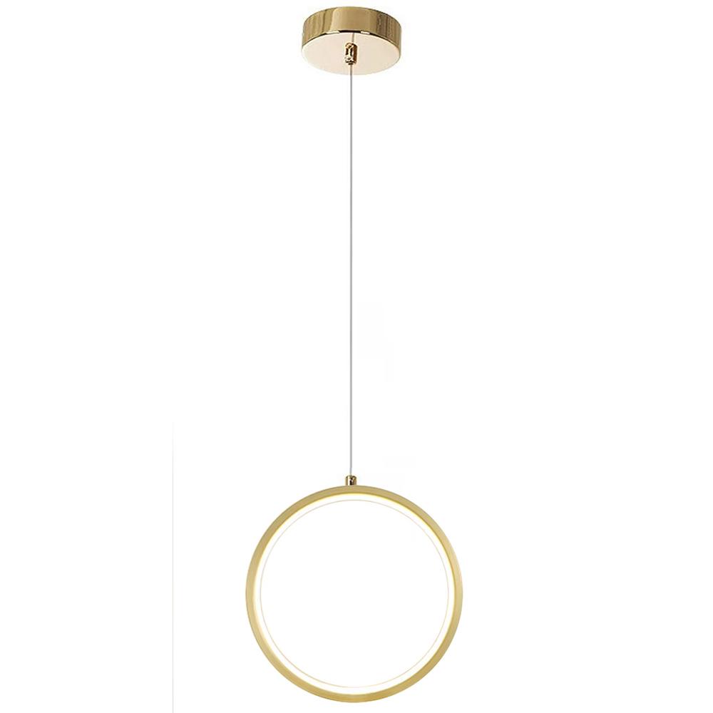 LAMPA WISZĄCA LED G112-CP Złota