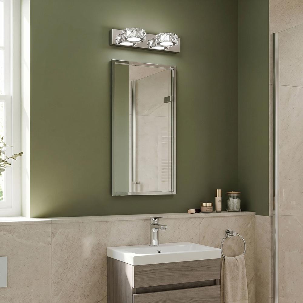 Sieninė lempa LED APP1936-2W CHROME