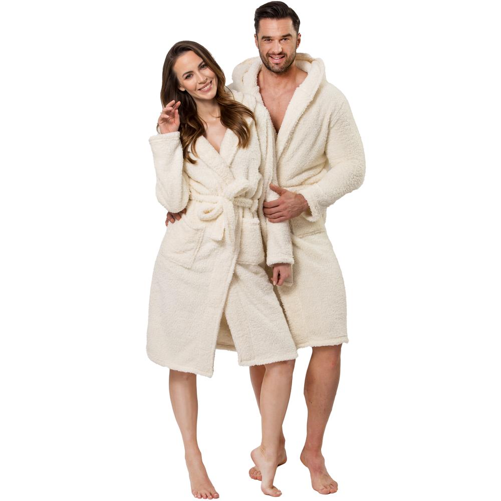 Bathrobe Teddy Ecru Women S/M
