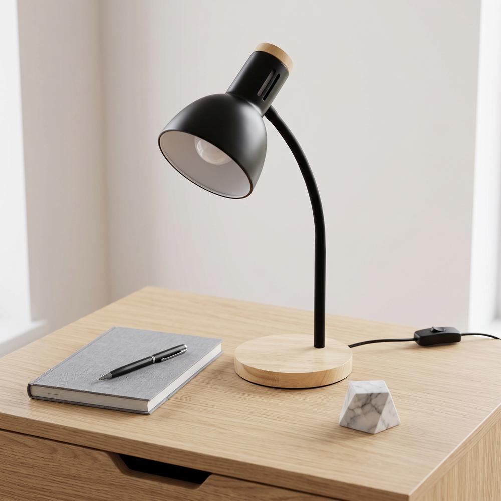 Lampka biurkowa JNH046-1T Czarna