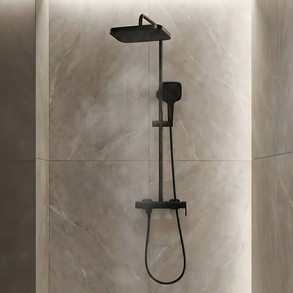 Στήλη ντους Rea Arlo Black