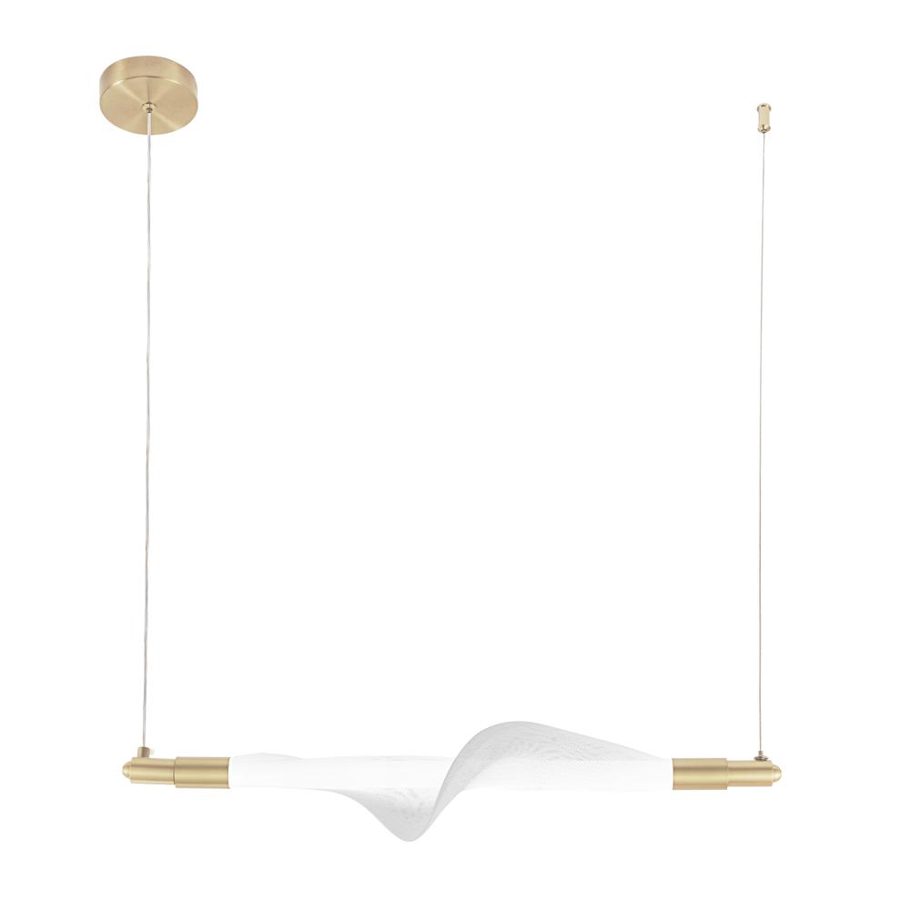 Lampe LED G011-CP WHITE/GOLD