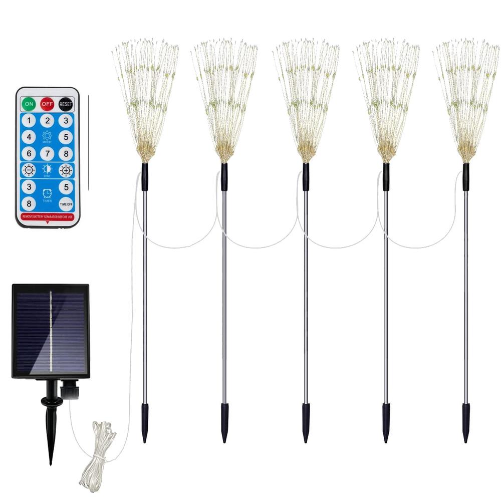 Lampa solarna LED Fajerwerki 5szt. P60164
