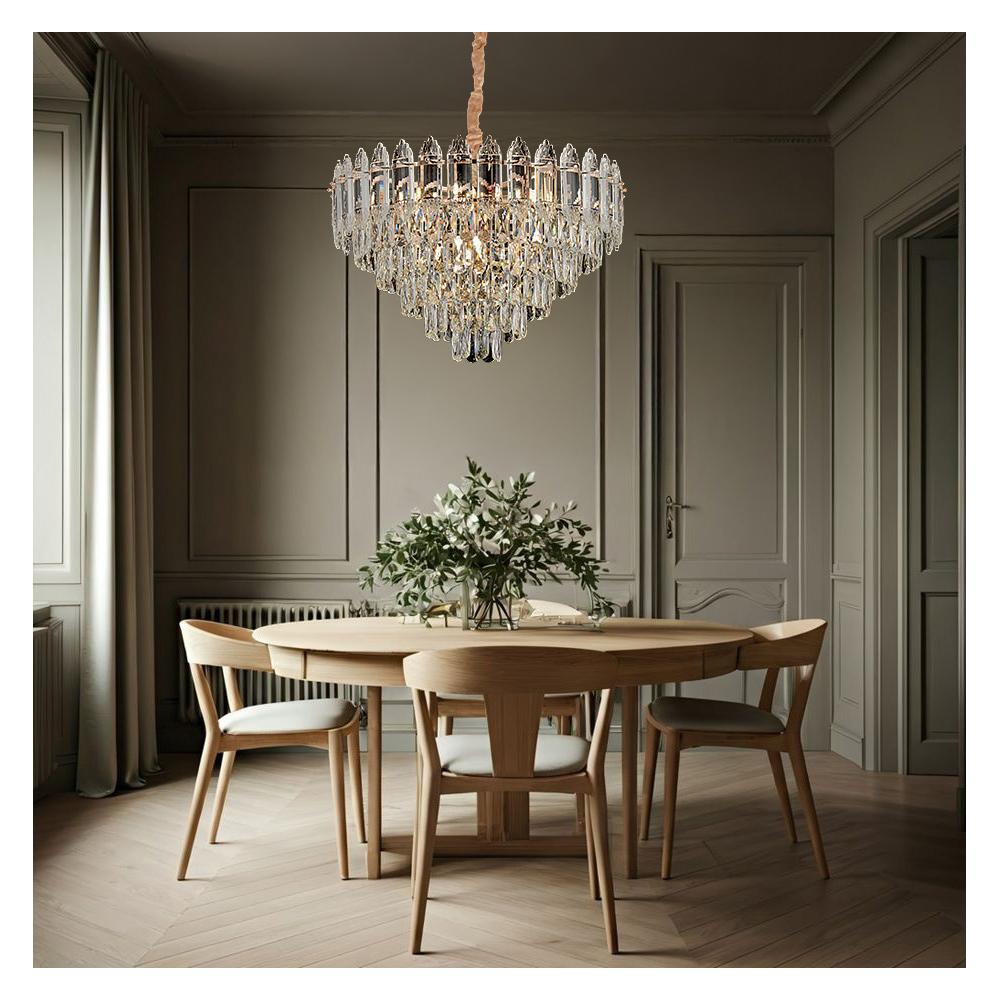 Hängelampe Cristal G057-CP 50cm GOLD