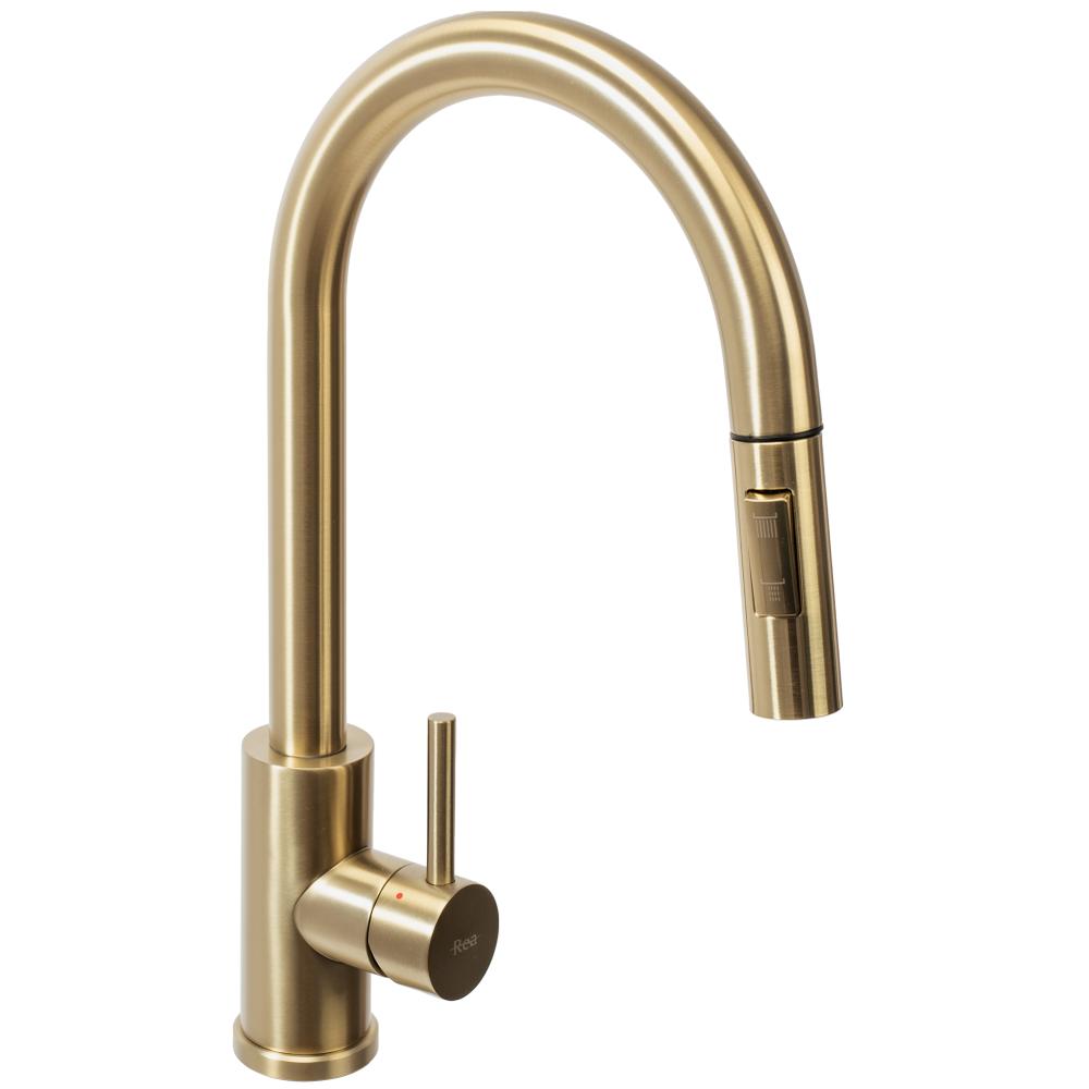 Rubinetto da cucina Rea Fresh    brush gold
