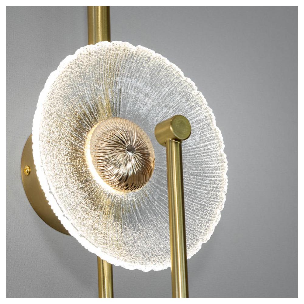 WANDLEUCHTE LED LHJ072-W BRUSH GOLD
