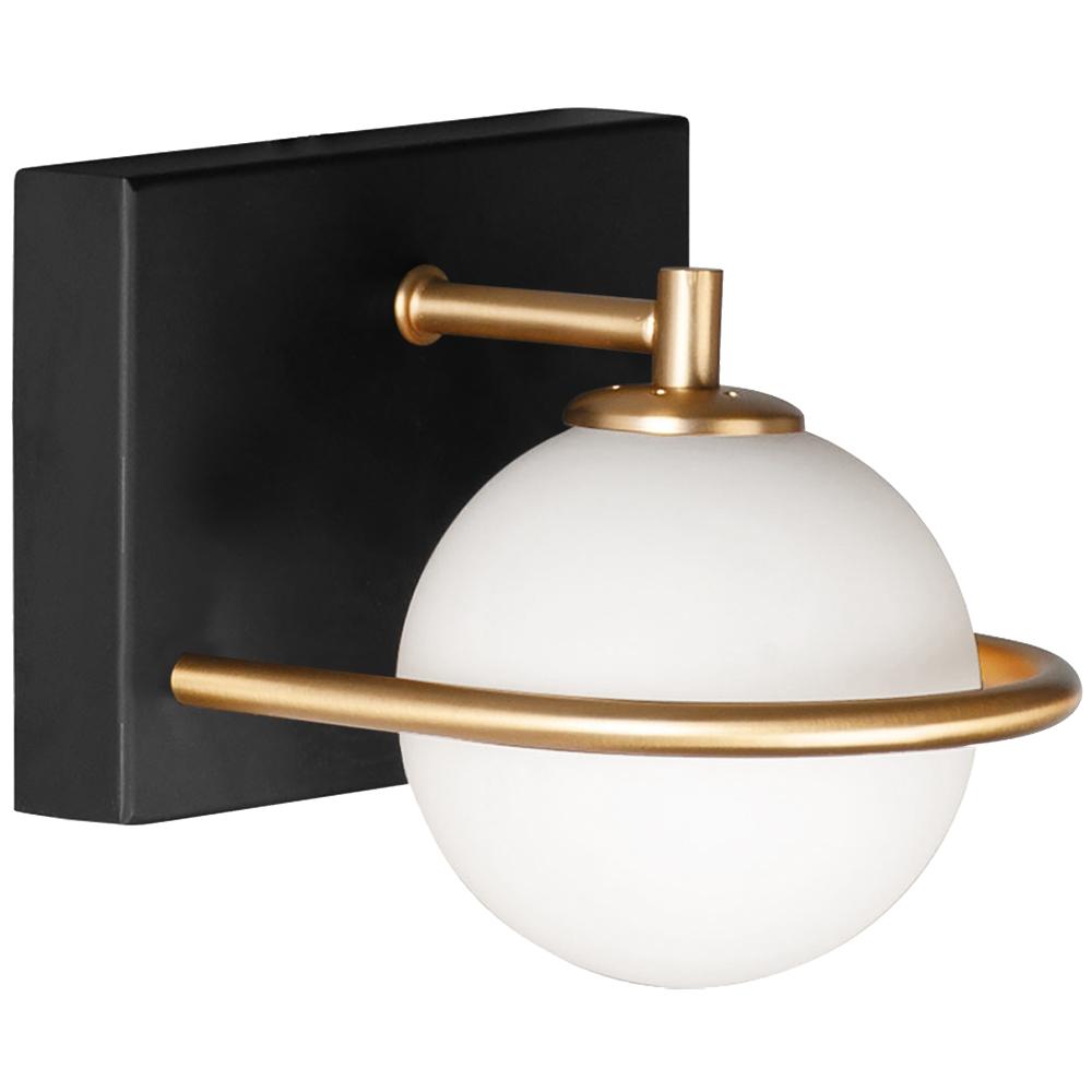 Wandlampe APP1220-1W Black Gold