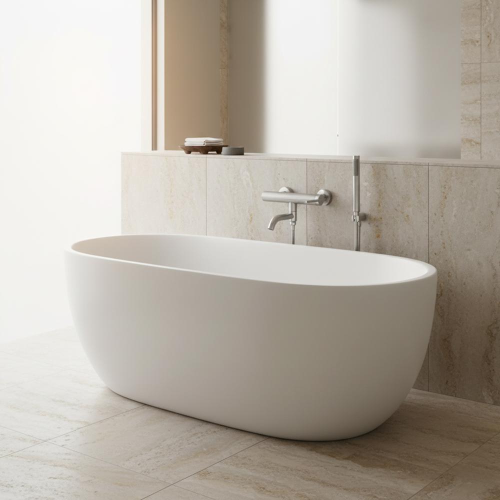 Fürdőkád csaptelep Argon Brush Nickel