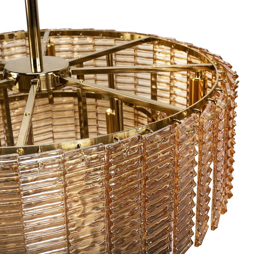 Hängelampe für die Decke APP1677-8CP Braun