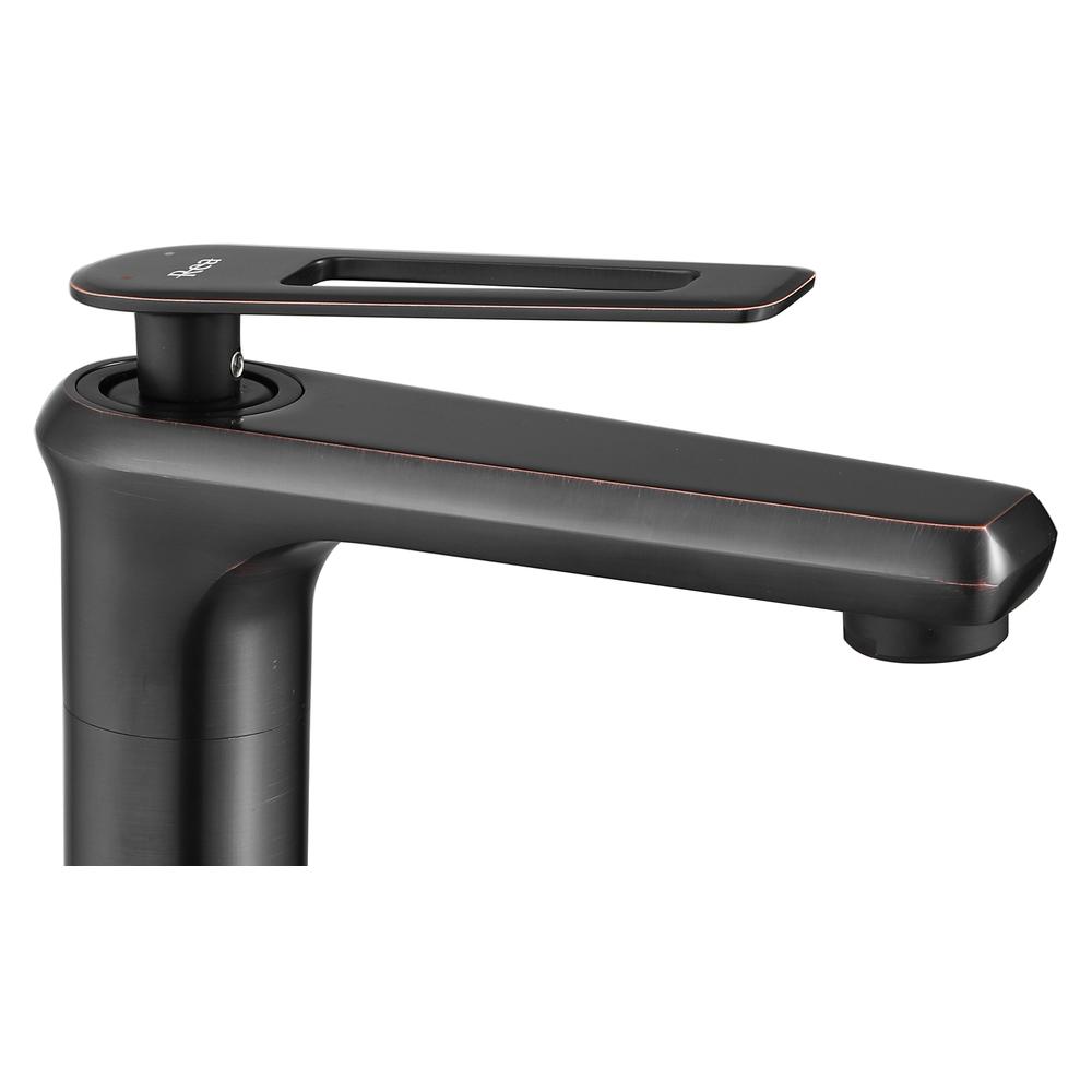Waschbeckenarmatur REA Blade Old Black high