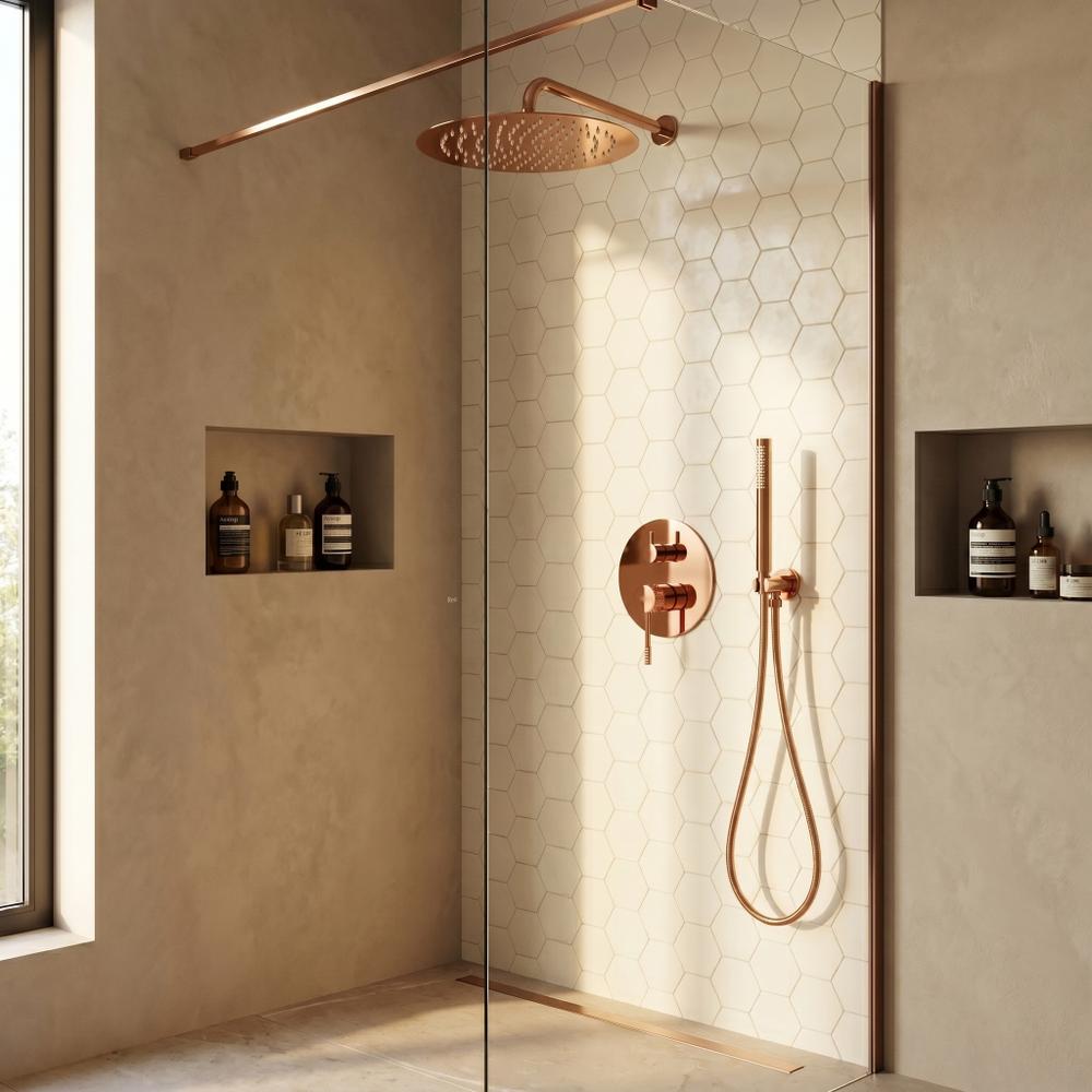 Душ система за вграждане Rea Venti Copper + BOX