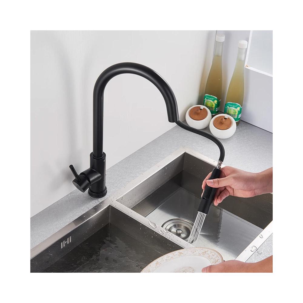 Robinet de cuisine Rea Fresh Black Mat