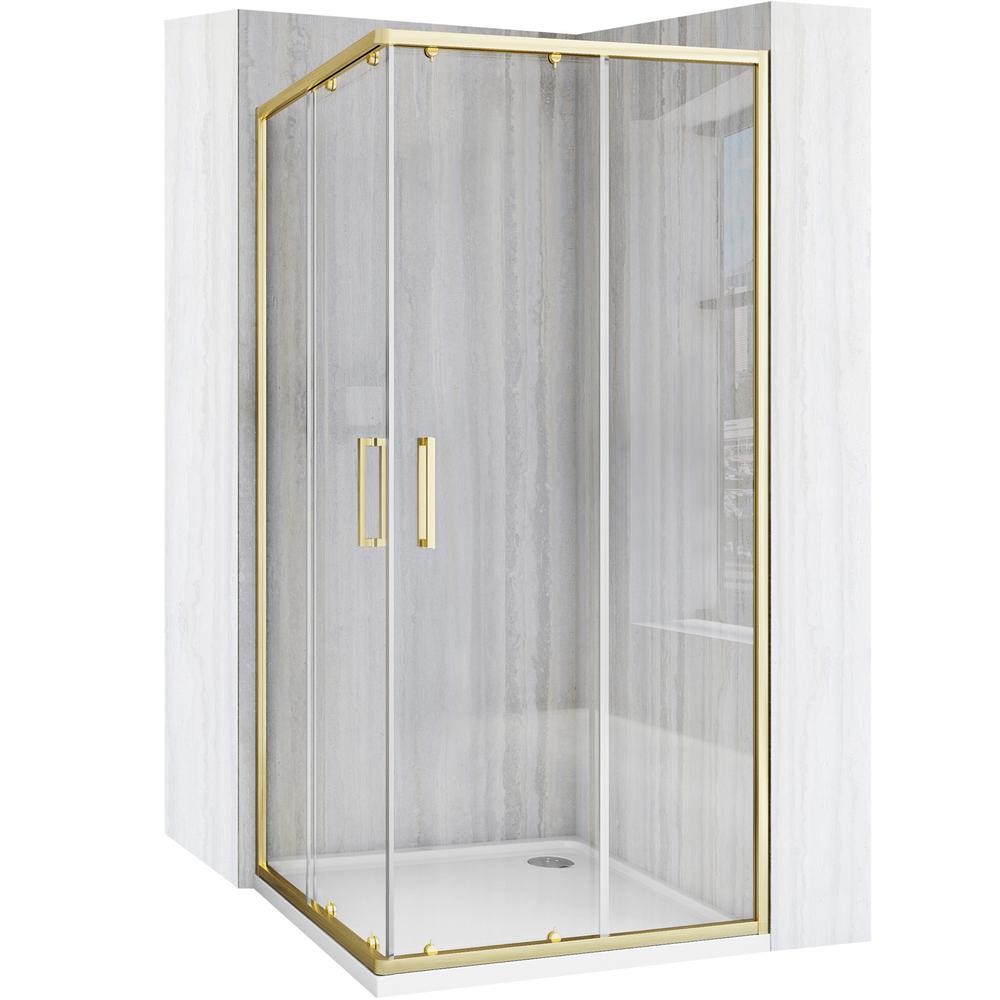 Shower enclosure Rea City 90x90 Gold