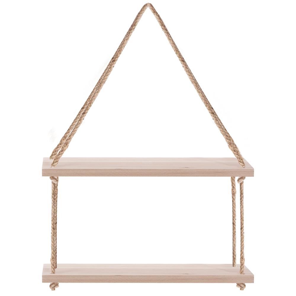 Półka ścienna drewniana 22 WHITE