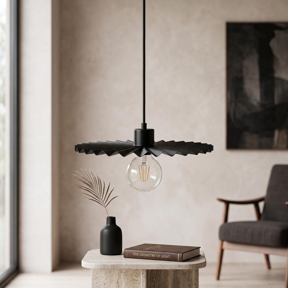 LAMPA SUFITOWA WISZĄCA APP1353-1CP Czarny