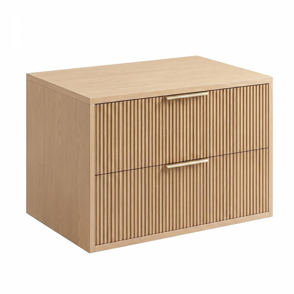 Bathroom vanity cabinet Rea Mono 60cm Beige